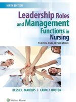 Leadership Roles and Management Functions in Nursing 9th Edition Test Bank